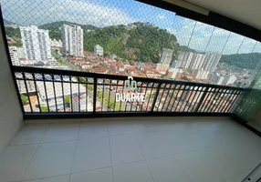 Foto 1 de Cobertura com 3 Quartos para alugar, 170m² em José Menino, Santos