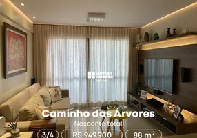 Foto 1 de Apartamento com 3 Quartos à venda, 88m² em Caminho Das Árvores, Salvador