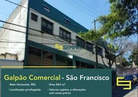 Foto 1 de Galpão/Depósito/Armazém à venda, 842m² em São Francisco, Belo Horizonte