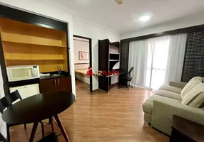 Foto 1 de Flat com 1 Quarto para alugar, 35m² em Moema, São Paulo