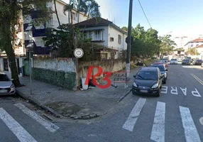 Foto 1 de Lote/Terreno à venda, 525m² em Campo Grande, Santos