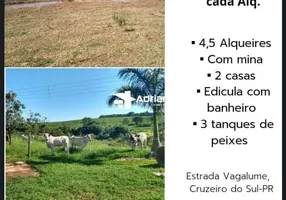 Foto 1 de Fazenda/Sítio com 2 Quartos à venda, 108900m² em Centro, Cruzeiro do Sul