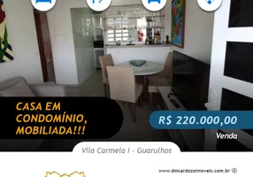 Foto 1 de Casa de Condomínio com 2 Quartos à venda, 42m² em Vila Carmela I, Guarulhos