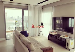 Foto 1 de Flat com 1 Quarto à venda, 98m² em Vila Olímpia, São Paulo