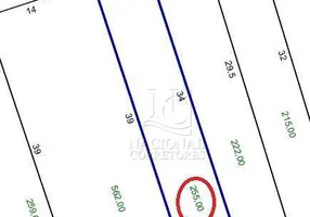 Foto 1 de Lote/Terreno à venda, 255m² em Parque das Nações, Santo André