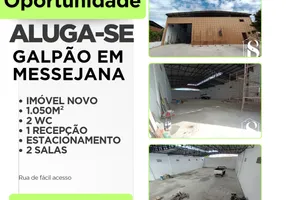 Foto 1 de Galpão/Depósito/Armazém para alugar, 1050m² em Messejana, Fortaleza
