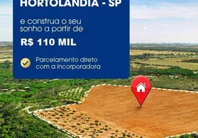 Foto 1 de Lote/Terreno à venda, 160m² em Jardim Amanda II, Hortolândia