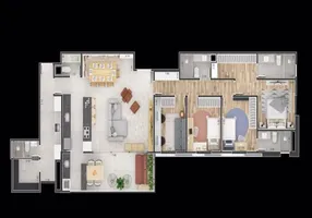 Foto 1 de Apartamento com 4 Quartos à venda, 205m² em Santa Helena, Bragança Paulista