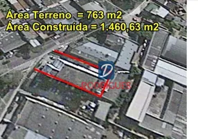 Foto 1 de Galpão/Depósito/Armazém à venda, 1460m² em Jardim Santa Rita, Diadema