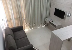 Foto 1 de Flat com 2 Quartos para alugar, 52m² em Cidade Monções, São Paulo