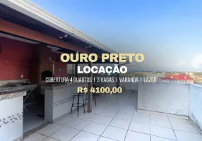 Foto 1 de Cobertura com 4 Quartos para alugar, 240m² em Ouro Preto, Belo Horizonte