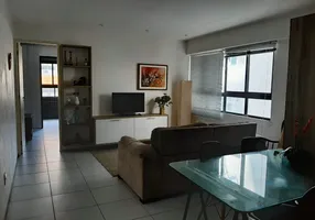 Foto 1 de Flat com 1 Quarto para alugar, 45m² em Boa Viagem, Recife