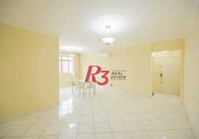 Foto 1 de Apartamento com 2 Quartos para venda ou aluguel, 120m² em Gonzaga, Santos
