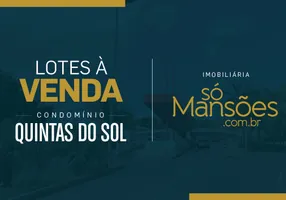 Foto 1 de Lote/Terreno à venda, 858m² em Condominio Quintas do Sol, Nova Lima