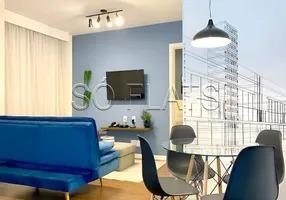 Foto 1 de Flat com 1 Quarto à venda, 43m² em Brooklin, São Paulo