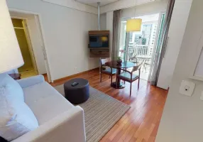 Foto 1 de Flat com 1 Quarto à venda, 41m² em Vila Olímpia, São Paulo