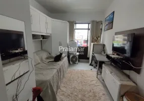 Foto 1 de Apartamento com 1 Quarto à venda, 30m² em Itararé, São Vicente