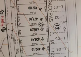 Foto 1 de Lote/Terreno à venda, 415m² em Jardim Alvorada, Mirassol