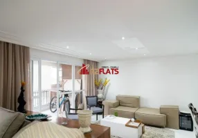 Foto 1 de Flat com 3 Quartos à venda, 87m² em Campo Belo, São Paulo