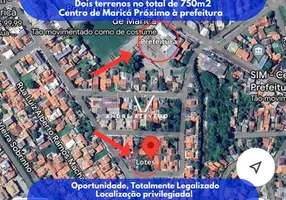 Foto 1 de Lote/Terreno à venda, 750m² em Centro, Maricá