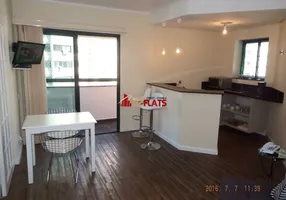 Foto 1 de Flat com 1 Quarto à venda, 40m² em Itaim Bibi, São Paulo