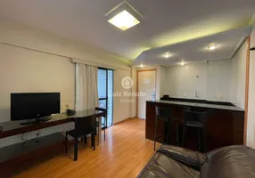 Foto 1 de Flat com 1 Quarto para alugar, 51m² em Savassi, Belo Horizonte
