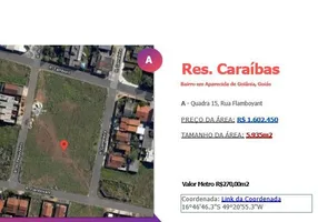 Foto 1 de Lote/Terreno à venda, 5935m² em Residencial Caraibas, Aparecida de Goiânia