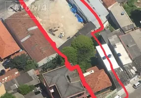 Foto 1 de Lote/Terreno para venda ou aluguel, 1105m² em Vila Sacadura Cabral, Santo André