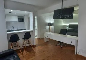 Foto 1 de Flat com 1 Quarto para alugar, 41m² em Moema, São Paulo