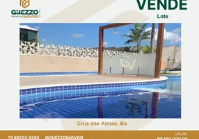 Foto 1 de Lote/Terreno à venda, 400m² em Centro, Cruz das Almas