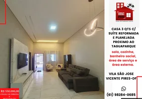 Foto 1 de Casa com 3 Quartos à venda, 360m² em Vila Sao Jose, Brasília