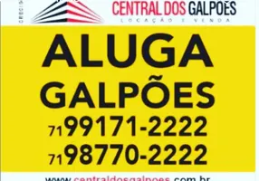 Foto 1 de Galpão/Depósito/Armazém para alugar, 750m² em Pirajá, Salvador