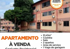 Foto 1 de Apartamento com 2 Quartos à venda, 51m² em Chapada, Manaus