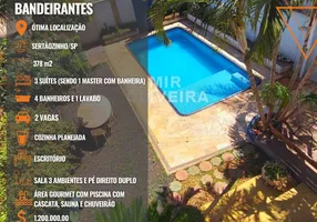 Foto 1 de Sobrado com 3 Quartos à venda, 378m² em Jardim Recreio dos Bandeirantes, Sertãozinho