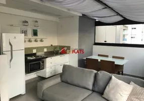 Foto 1 de Flat com 1 Quarto para alugar, 53m² em Vila Olímpia, São Paulo