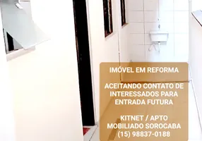 Foto 1 de Kitnet com 1 Quarto para alugar, 30m² em Parque Campolim, Sorocaba