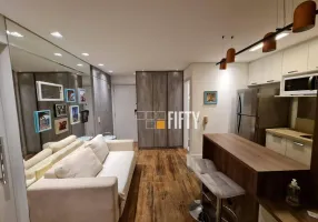 Foto 1 de Apartamento com 1 Quarto à venda, 43m² em Campo Belo, São Paulo