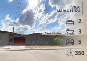 Foto 1 de Casa com 2 Quartos à venda, 350m² em Vila Maria Luiza, Goiânia