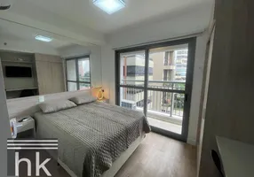 Foto 1 de Apartamento com 1 Quarto para alugar, 21m² em Moema, São Paulo