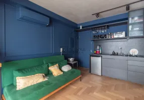 Foto 1 de Apartamento com 1 Quarto para alugar, 42m² em Moema, São Paulo