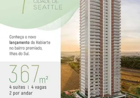 Foto 1 de Apartamento com 4 Quartos à venda, 367m² em Jardim Ilhas do Sul, Ribeirão Preto