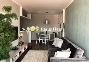 Foto 1 de Flat com 1 Quarto à venda, 45m² em Brooklin, São Paulo