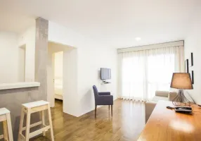 Foto 1 de Flat com 1 Quarto à venda, 45m² em Jardins, São Paulo