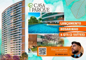 Foto 1 de Apartamento com 4 Quartos à venda, 135m² em Rosarinho, Recife