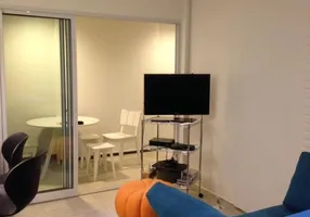 Foto 1 de Flat com 1 Quarto para alugar, 46m² em Campo Belo, São Paulo