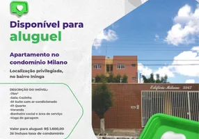 Foto 1 de Apartamento com 2 Quartos para alugar, 72m² em Horto, Teresina