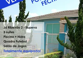 Foto 1 de Casa de Condomínio com 5 Quartos à venda, 400m² em Jardim do Ribeirão II, Itupeva