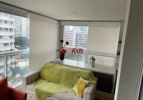 Foto 1 de Flat com 1 Quarto para alugar, 49m² em Pinheiros, São Paulo