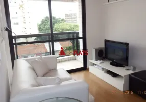 Foto 1 de Flat com 1 Quarto para alugar, 43m² em Vila Nova Conceição, São Paulo