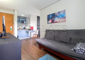 Foto 1 de Flat com 1 Quarto para alugar, 40m² em Centro, Santo André
